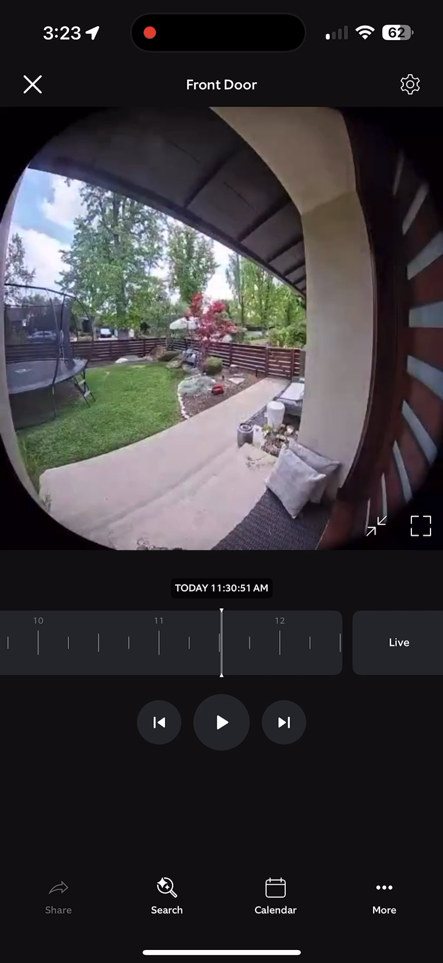 Snapshot Timeline Example